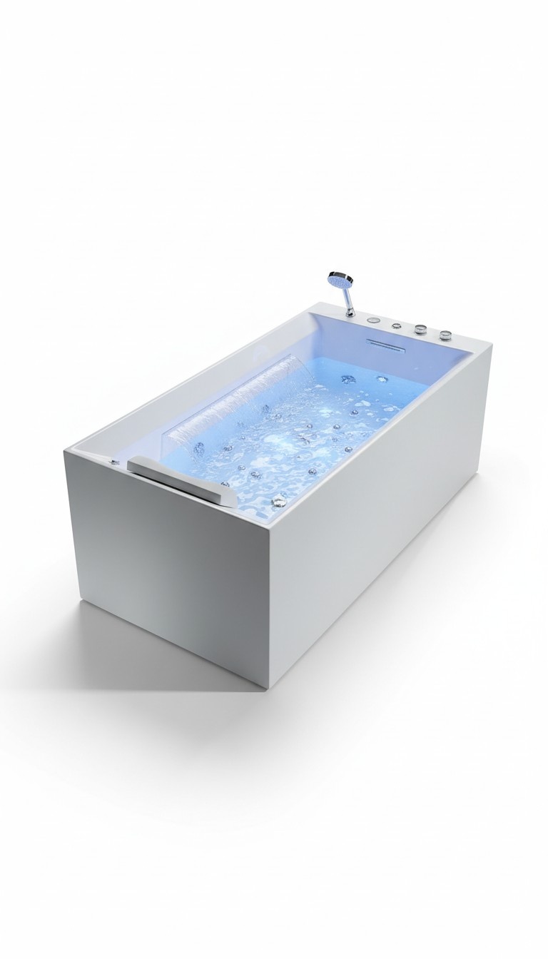 Design Badewanne Sprudel Whirlpool Wanne Luxus Wanne Wellness
