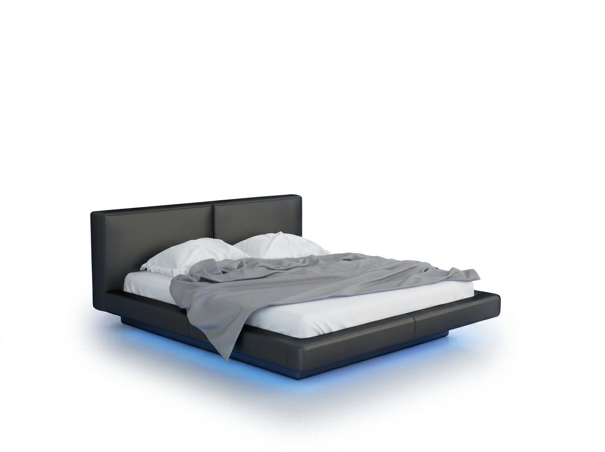 Design Bett Doppel Ehe Modernes Gestell Luxus Schlaf Zimmer Betten Leder Hotel