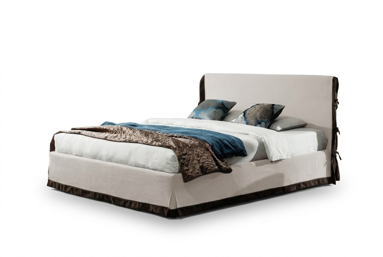 Design Betten Doppel Ehe Modernes Hotel Gestell Schlaf Zimmer Leder Luxus Bett
