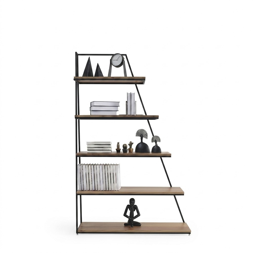 Design Bücherregal Wohnzimmer Schränke Edelstahl Regale Bücherschrank