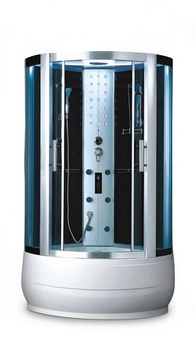 Design Dusche Duschkabine Glaskabine Duschbox Kompaktdusche 98x98 cm