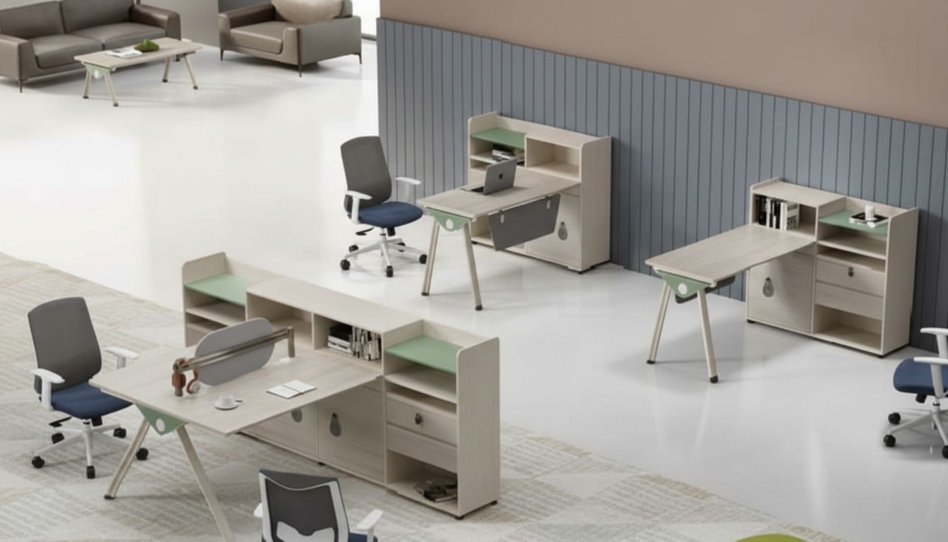Design Eckschreibtisch Büro Einrichtung Möbel Schreibtische Möbel