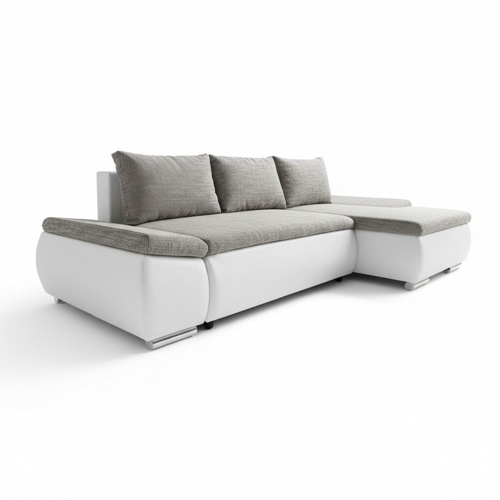 Design Ecksofa Bettfunktion Couch Neu Polster Couchen Textil Sofas Sofa Couchen