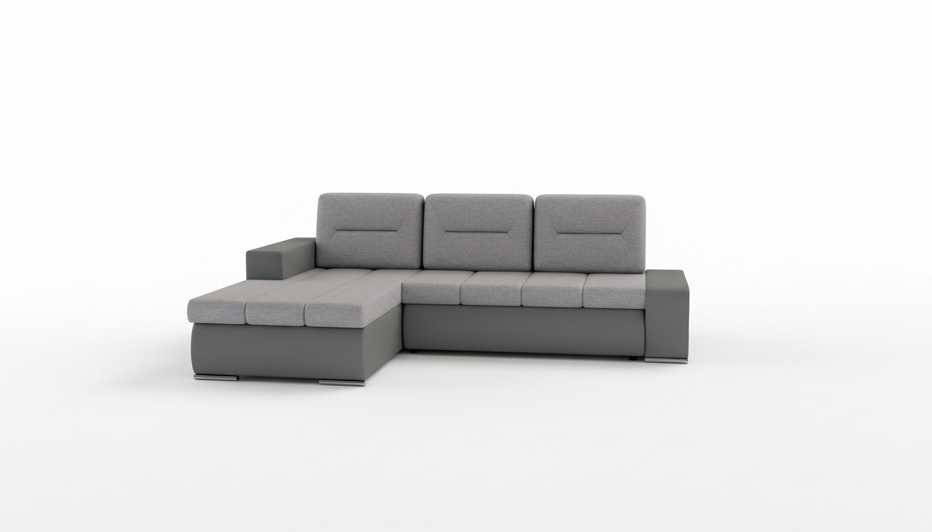 Design Ecksofa Ottavio Bettfunktion Couch Wohnlandschaft Sofas Schlaf