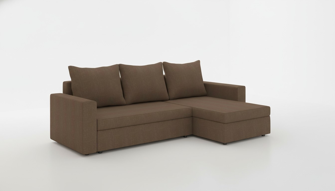 Design Ecksofa Schlafsofa Bettfunktion Couch Leder Polster Textil Sofas