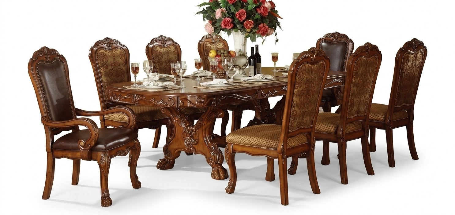 Design Esstisch Esszimmer 8 Stühlen Gruppe Stuhl Tische Holz Tisch Chesterfield