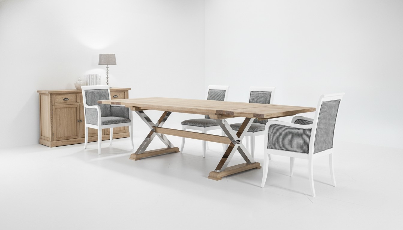 design esstisch klassischer holz tische ausziehbarer wohnzimmer luxus tisch