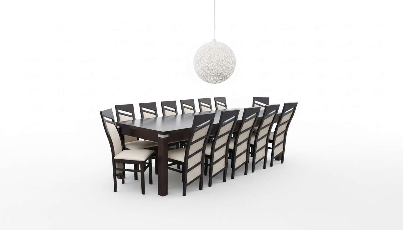 Design Esszimmer Garnitur Stuhl Set Tisch + 12 Stühle Essgarnituren Tische