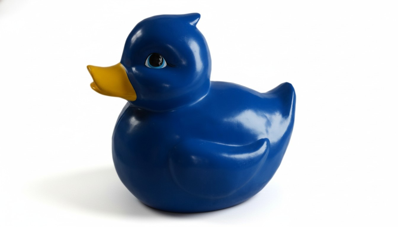 Design Figur Ente Statue Skulptur Figuren Skulpturen Dekoration Deko