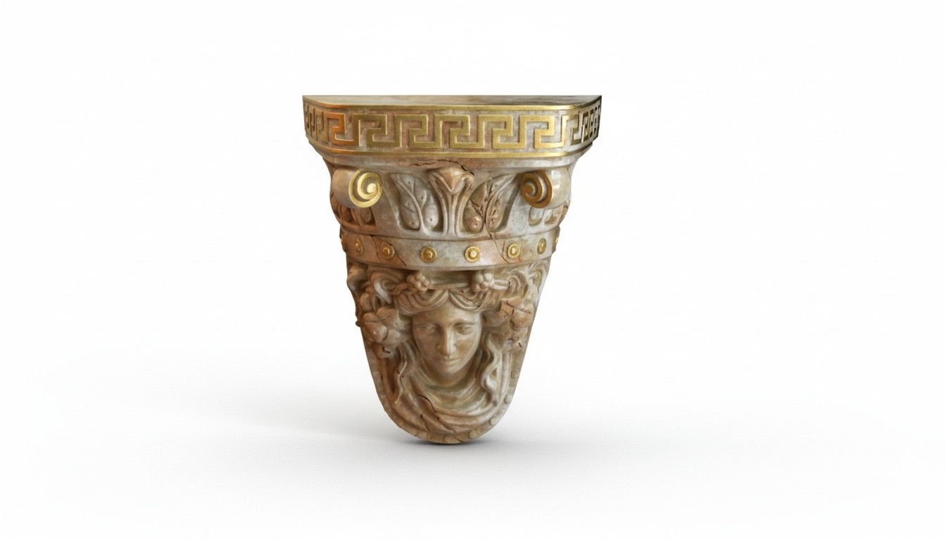 Design Figur Statue Skulptur Figuren Skulpturen Wandfiguren Dekoration Deko 6350