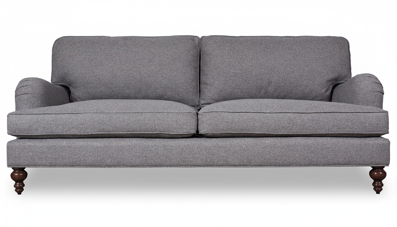 Design Blau Sofa 3 Sitzer Chesterfield Stoff Couch Polster Sofas Textil Couchen
