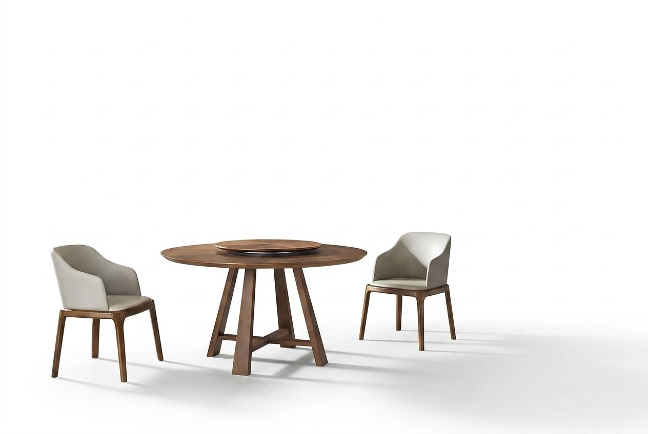 Design Holz Ess Lehn Stuhl Wohn Zimmer Garnitur Polster Neu Tisch +2 Stühle
