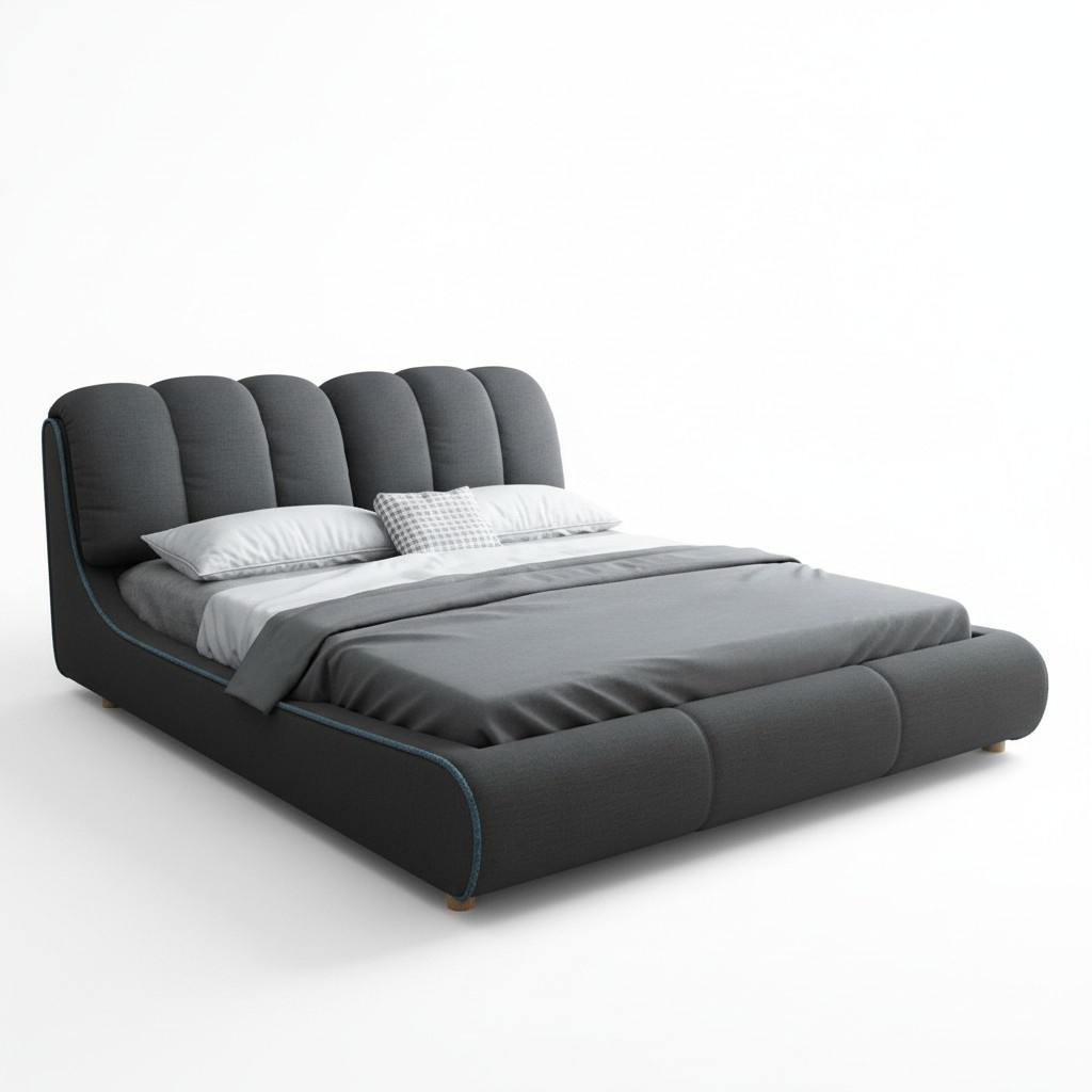 Design Holz Modern Bett 180x200 Schlafzimmer Ehe Luxus Hotel Betten Doppel Bett