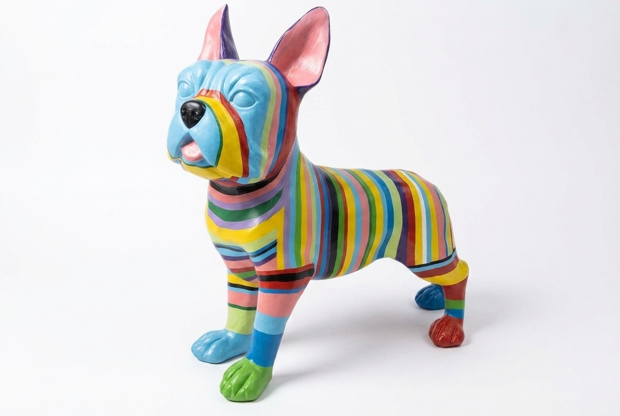 Design Hund Figur Statue Skulptur Figuren Skulpturen Dekoration Deko