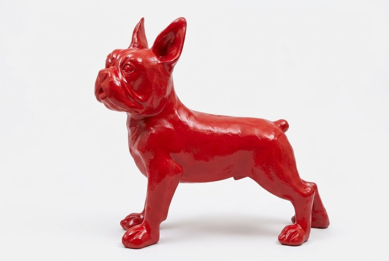 Design Hund Figur Statue Skulptur Figuren Skulpturen Dekoration Deko