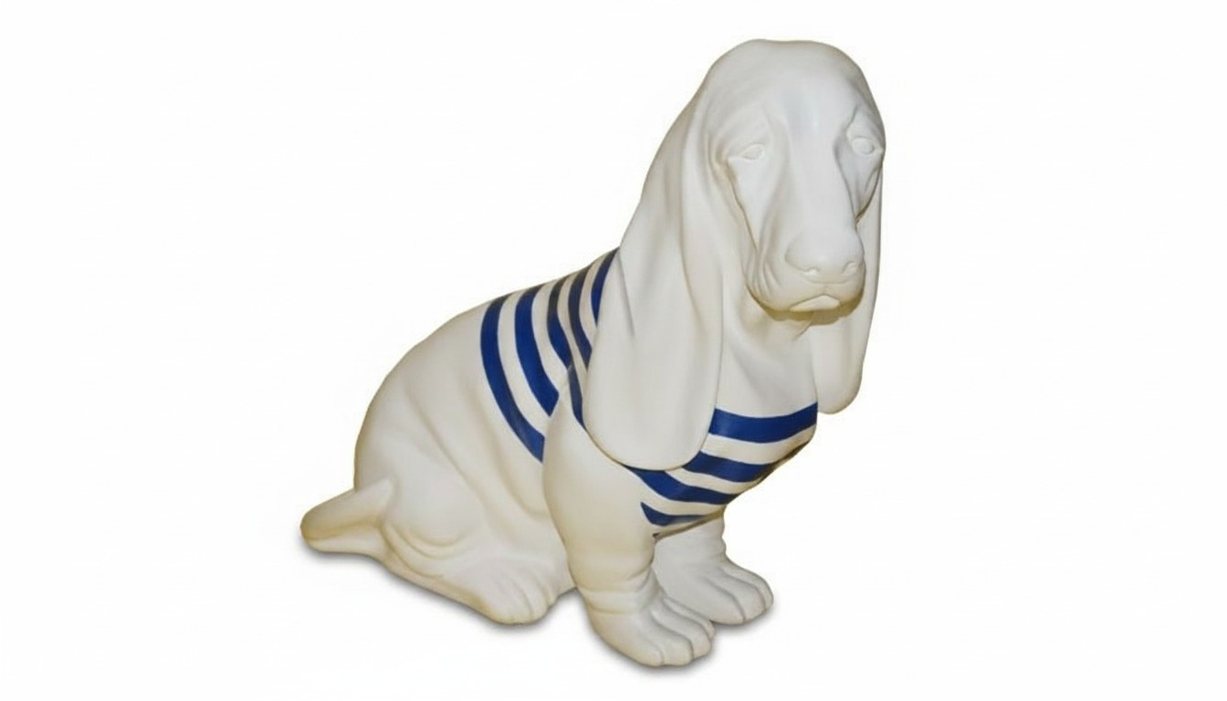 Design Hund Figur Statue Skulptur Figuren Skulpturen Dekoration Deko Neu