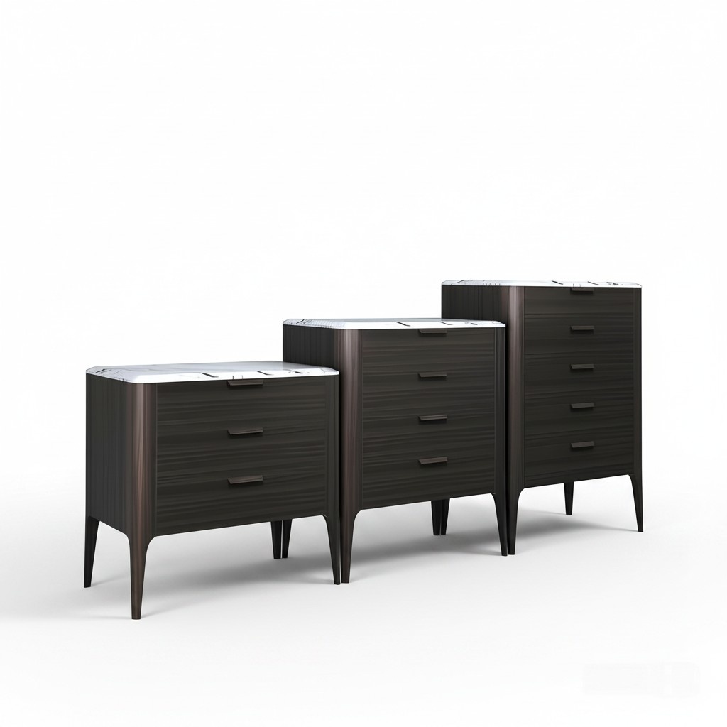 Design Kommode Anrichte Side Lowboard Schrank Regal Luxus Wohn