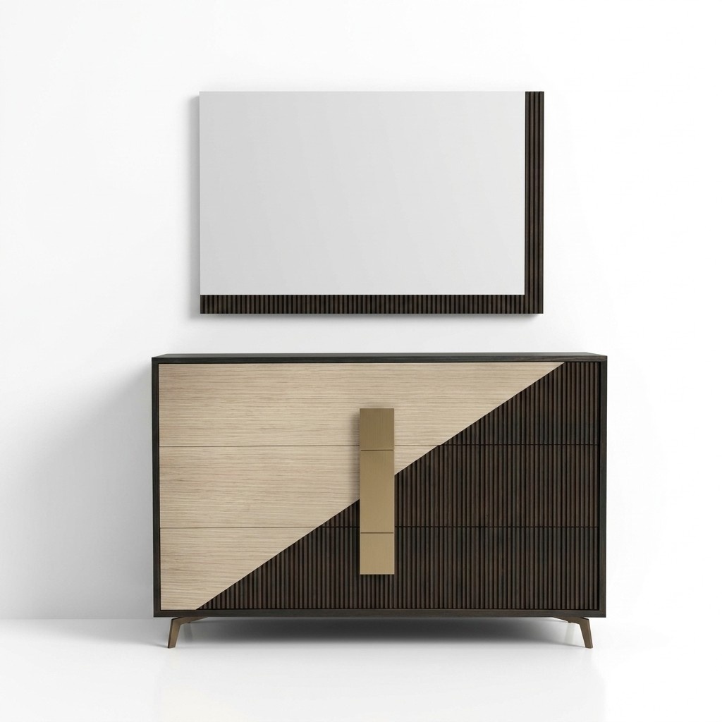 Design Kommode Kommoden Holz Anrichte Moderne Sideboard Hoch Schrank Neu