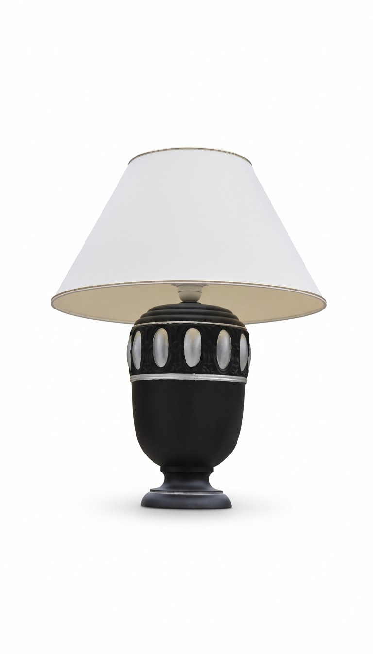 Design Lampe Tischlampe Leuchte Deko Klassische Beleuchtung 58cm