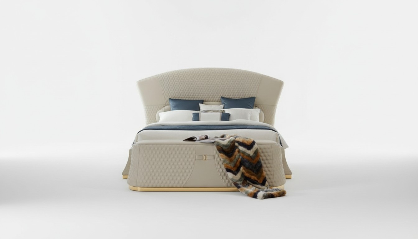 Design Leder Bett Luxus Polster Betten Doppel Schlafzimmer 180x200 Moderne Neu