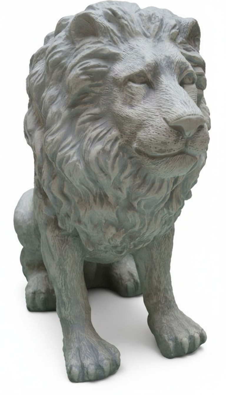 Design Löwe gross Figur Statue Skulptur Figuren Skulpturen Garten Dekoration