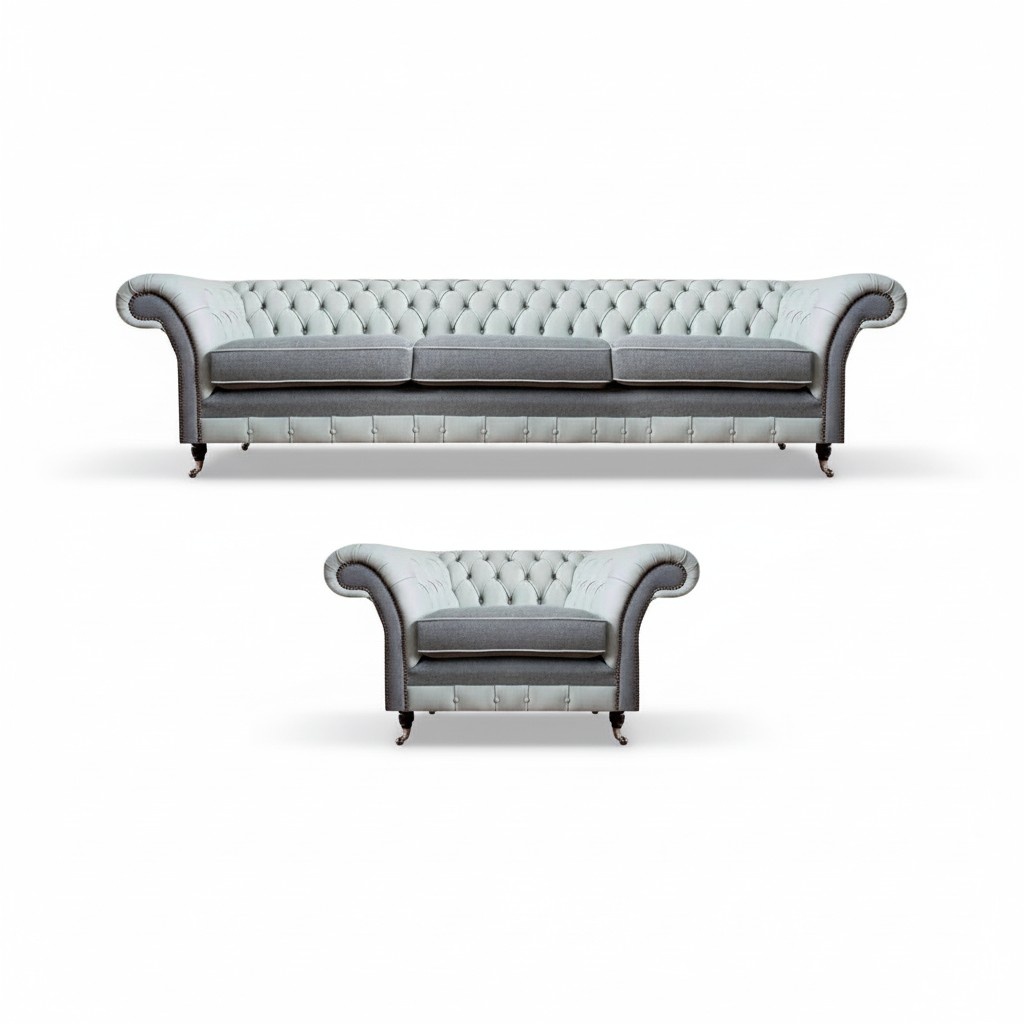 Design Luxuriöse Möbel Sofagarnitur 3+1 Polstermöbel Sofas Couch Garnitur