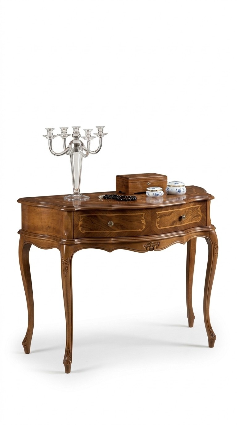 Design Luxus Möbel Stil Barock Konsolentisch Konsole Tisch Holz Anrichte