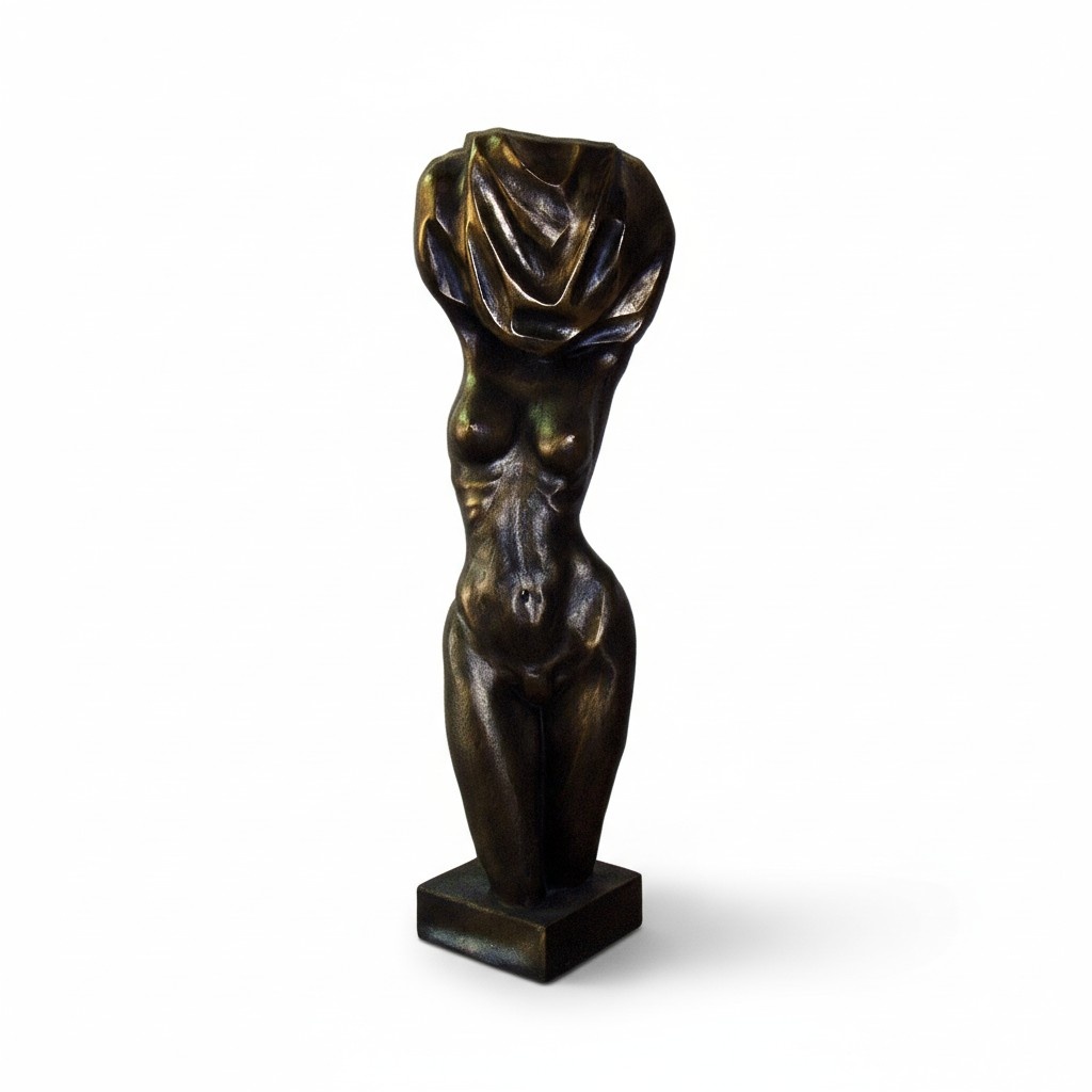 Design Mädchen Torsus Figur Statue Skulptur Figuren Skulpturen Deko