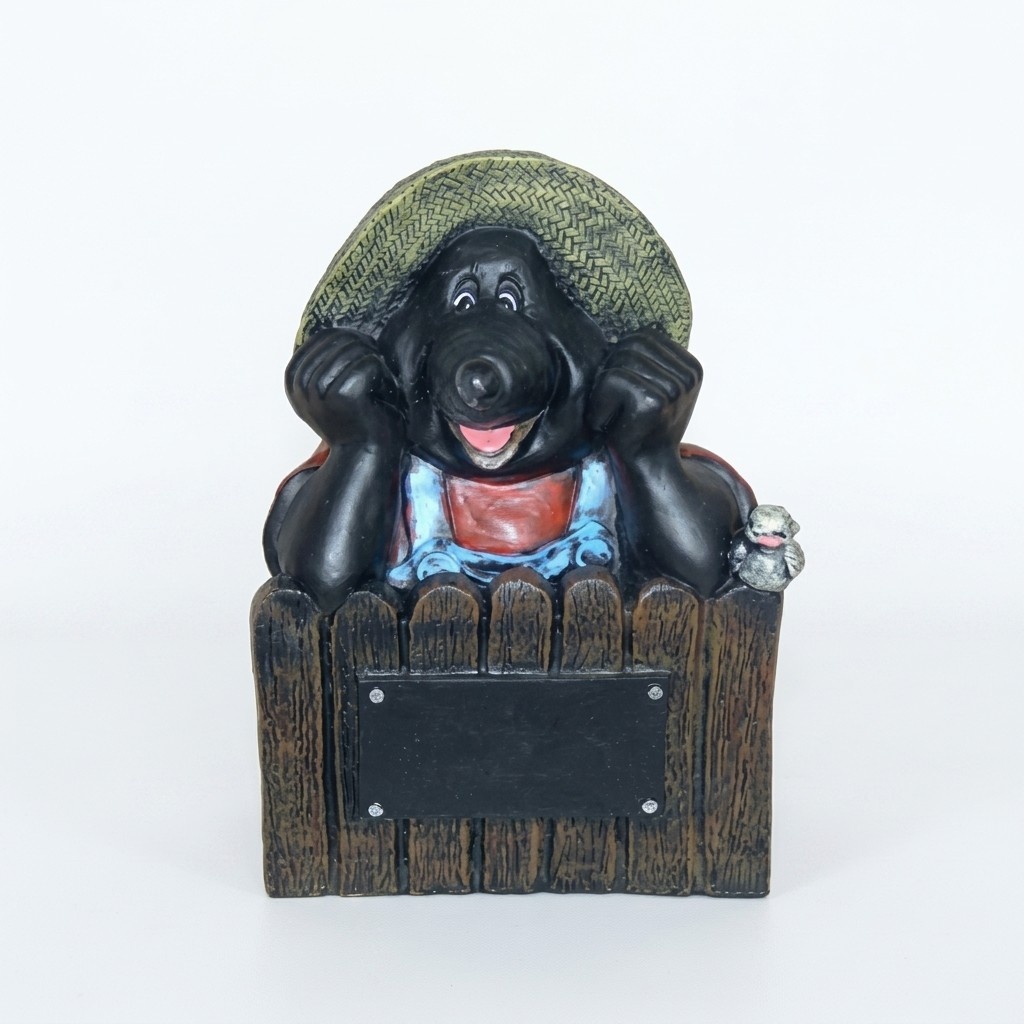 Design Maulwurf Figur Statue Skulptur Figur Dekoration Neu Garten Deko