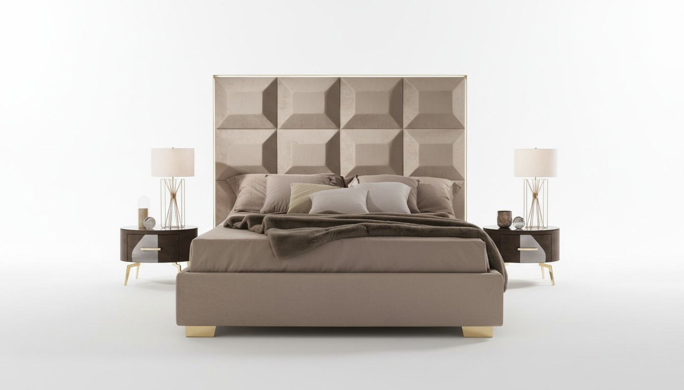 Design Modern Luxus Schlafzimmer Nachttisch Betten Bett 3tlg. Schlafzimmer Set
