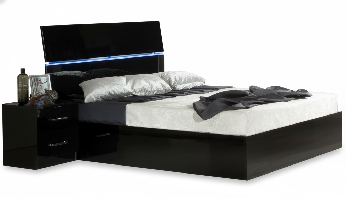 Design Nacht Tisch Konsole Glanz Tische Konsolen Schlaf Zimmer Beistell Holz Neu