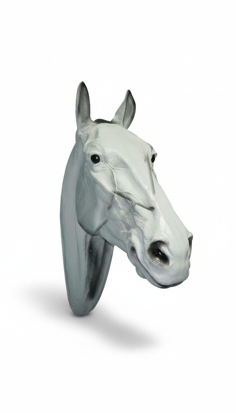 Design Pferd Figur Garten Statue Skulptur Figuren Skulpturen Dekoration