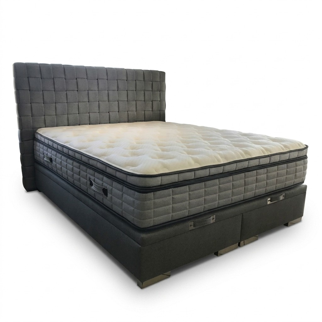 Design Polster Englisches Doppelbett Betten Luxus 160x200cm Hotel Klsssiker Neu