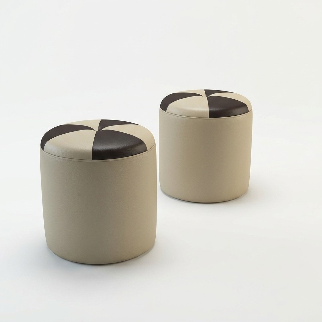 DESIGN POLSTER HOCKER FUSSHOCKER OTTOMANE SITZ CHAISE GEPOLSTERT PUFA FT009