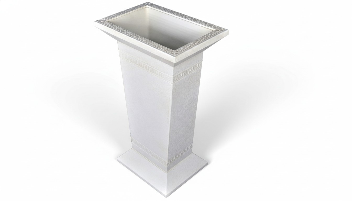 Design Säule Schirm Ständer Stand Fuß für Regenschirm Säulen Skulptur