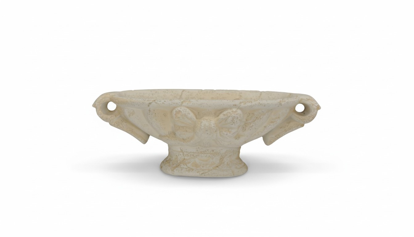 Design Schale Schalen Vasen Dekovase Vase mit Griffen 13cm Dekoration