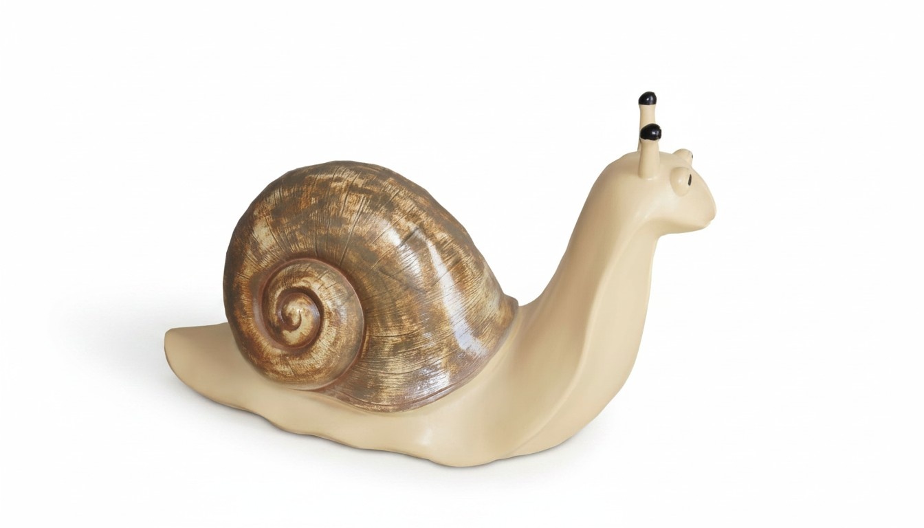 Design Schnecke Figur Garten Statue Skulptur Figuren Skulpturen Dekoration