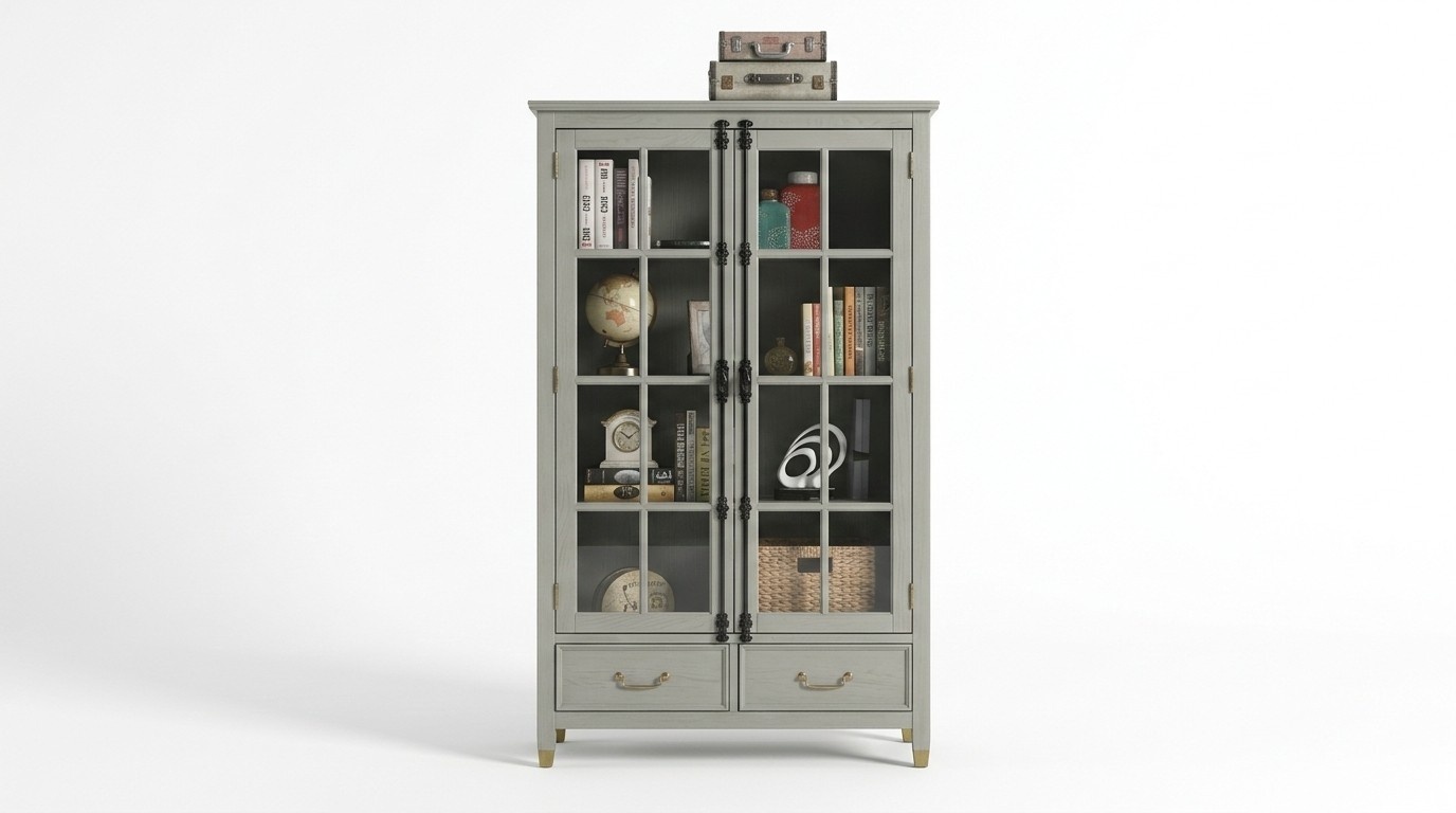 Design Schrank Standregal Aktenregal Büroregal Vitrine Regal Bücherschrank Glas