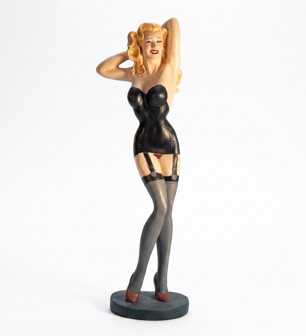Design Sexy US Frauen Figur Statue Skulptur Figuren Skulpturen Dekoration Sofort