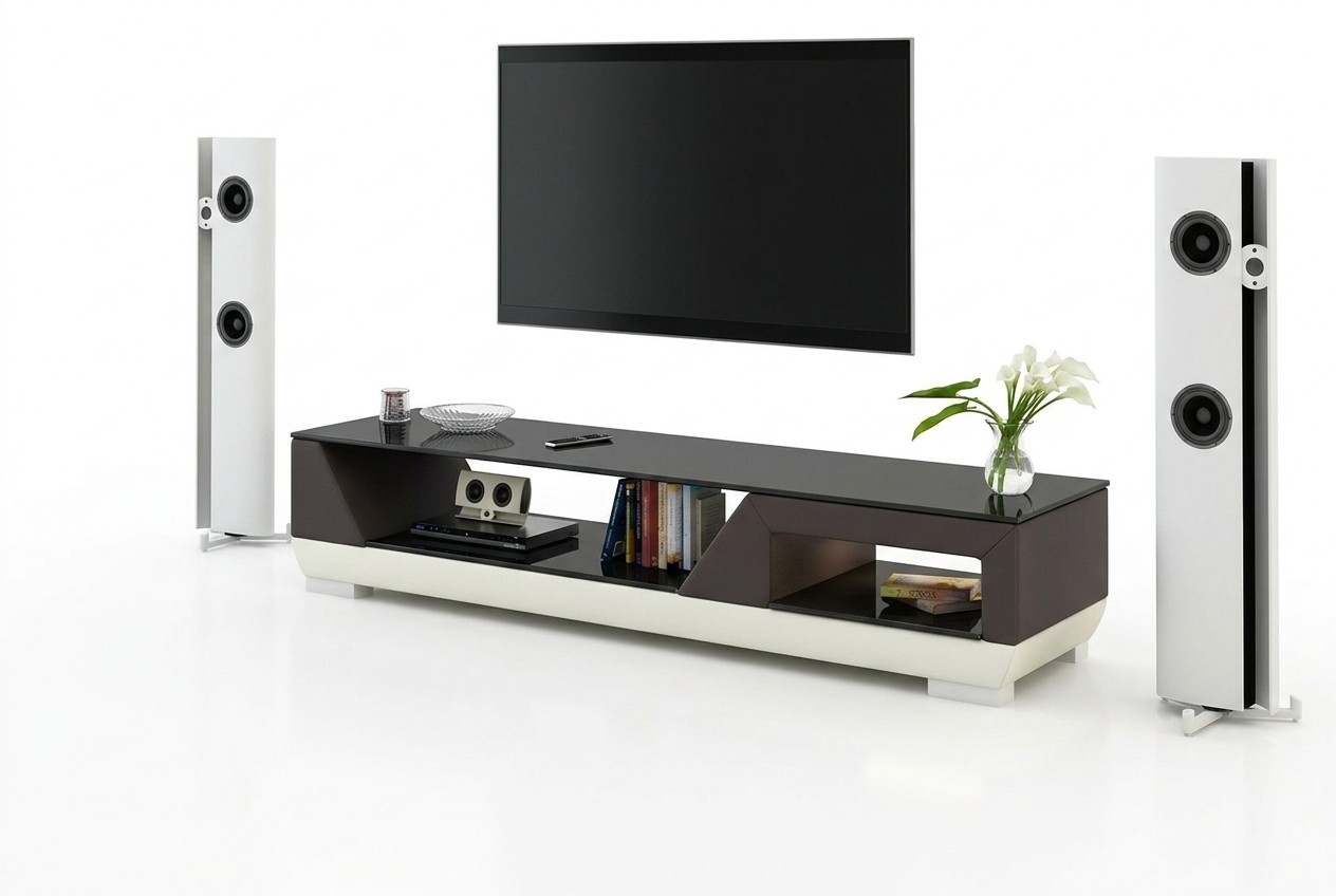 Design Sideboard Schrank Kommode Kommoden Low Board Regal Wohnzimmer rtv leder