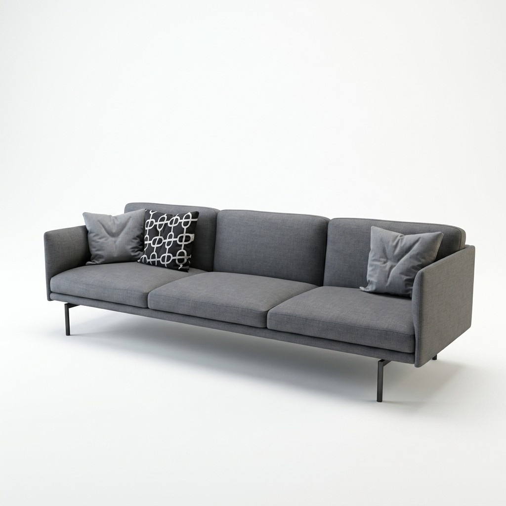 Design Sofa 3 Sitzer Wohnzimmer Couch Couchen Polster Sofas Dreisitzer XXL