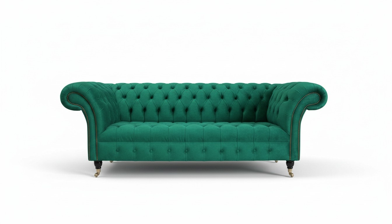 Design Sofa 3 Sitzer Sessel Couch Polster Luxus Klassische Textil Couchen