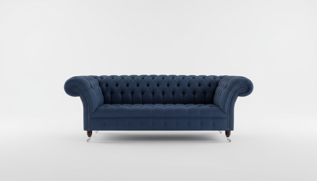 Design Sofa Chesterfield Luxus Klass Couch Polster Garnitur Leder Textil Neu 102