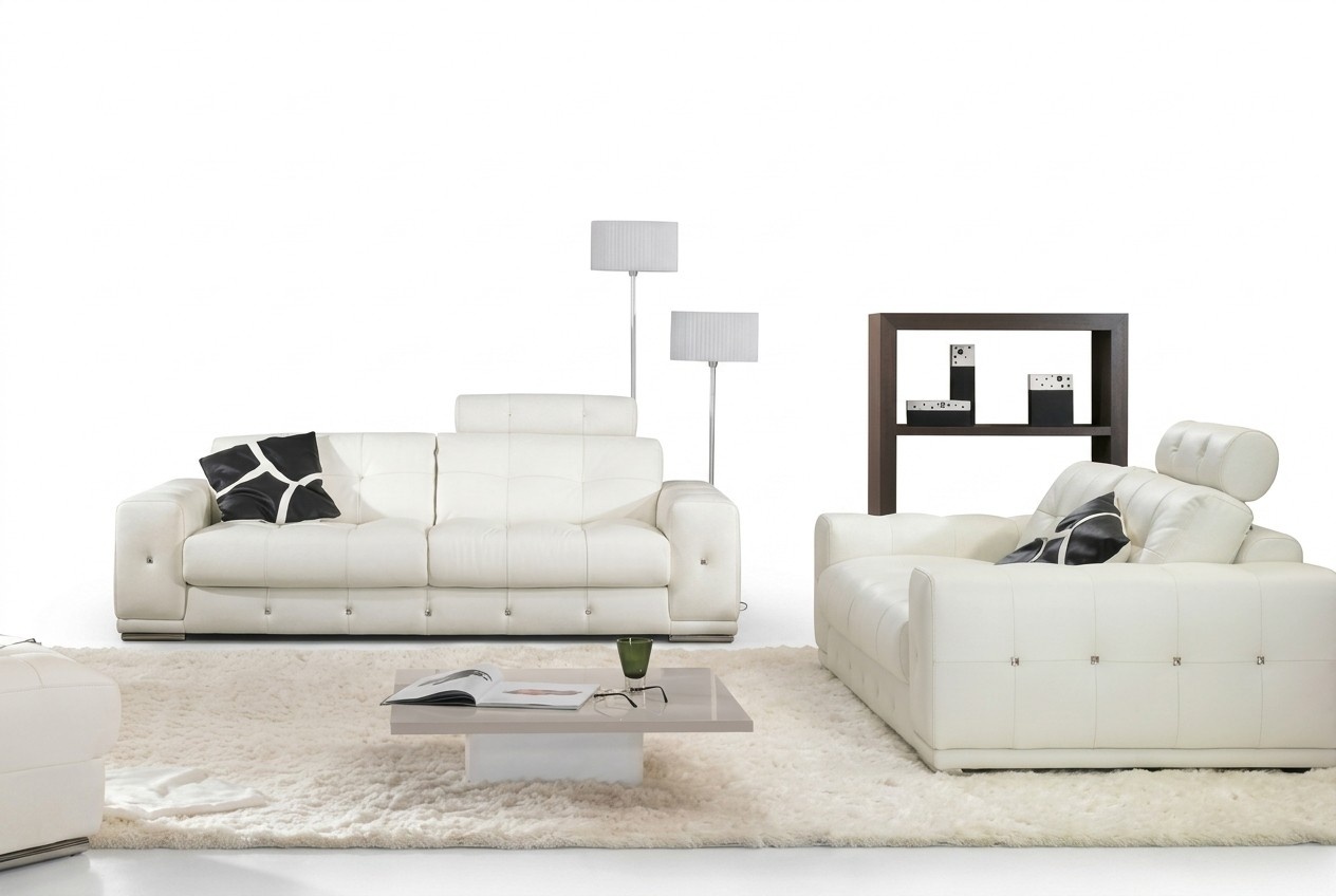 Design Sofas Polster Leder 311 Sitzer Couchen Sofagarnitur Garnituren Set Leder