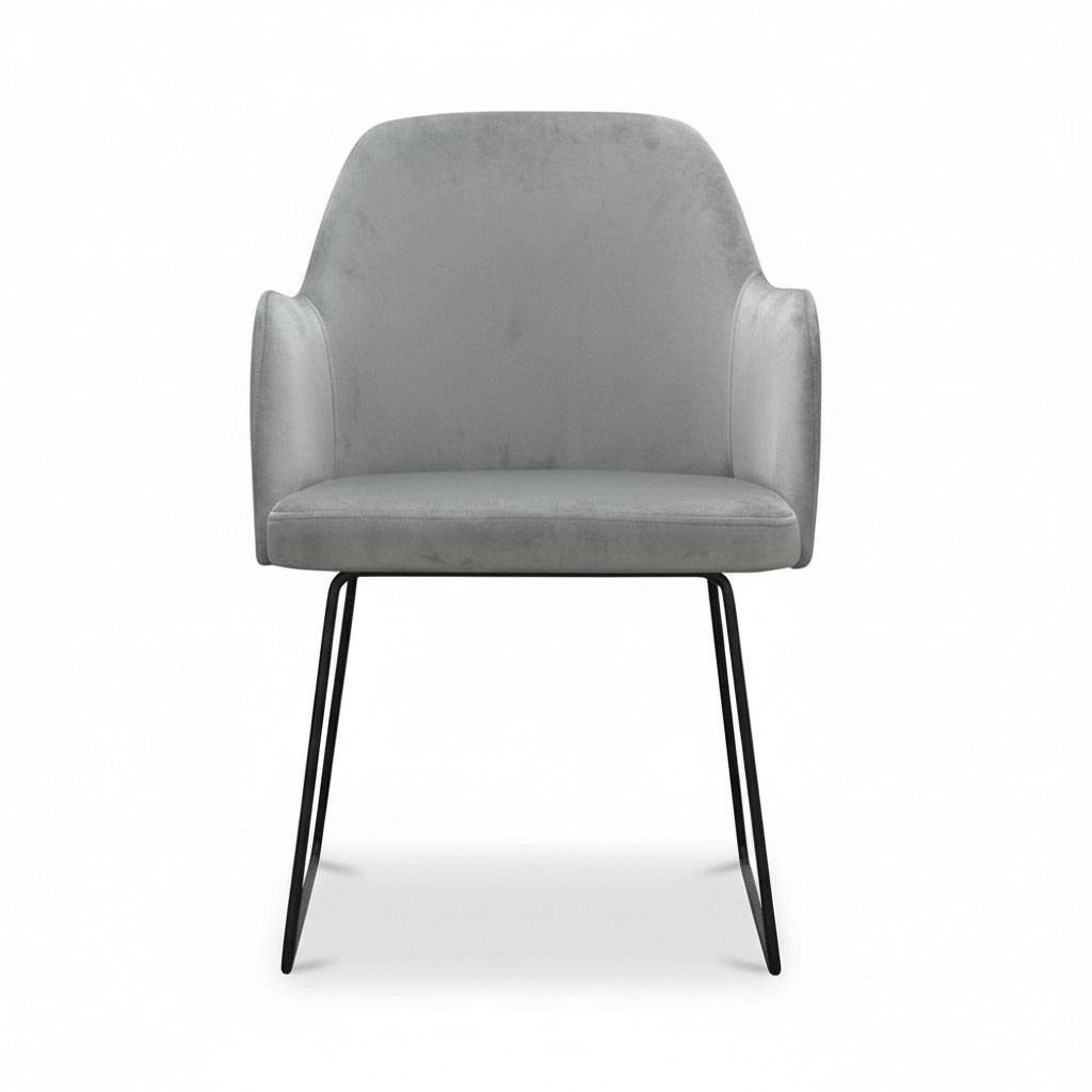 Design Stuhl Sitz Praxis Ess Zimmer Stühle Textil Stoff Polster Warte Kanzlei