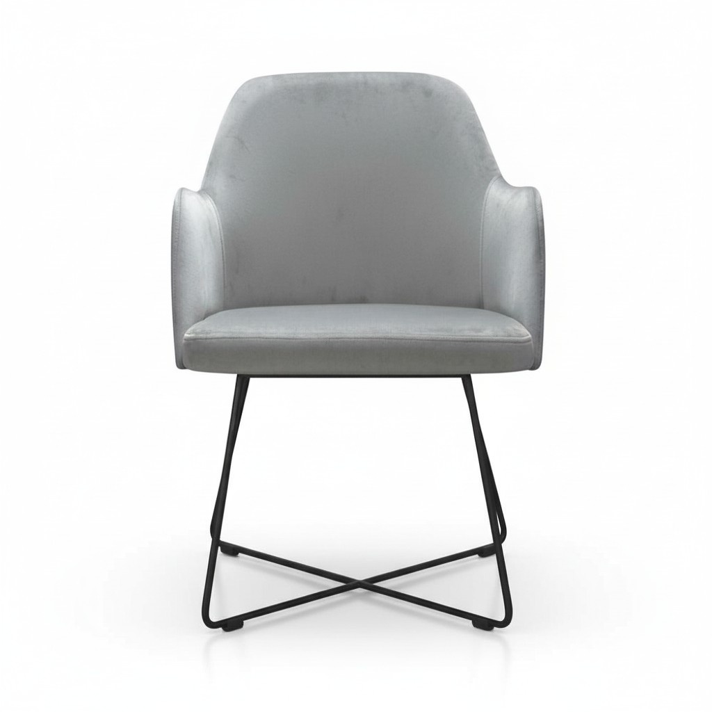 Design Stuhl Sitz Praxis Ess Zimmer Stühle Textil Stoff Polster Warte Kanzlei