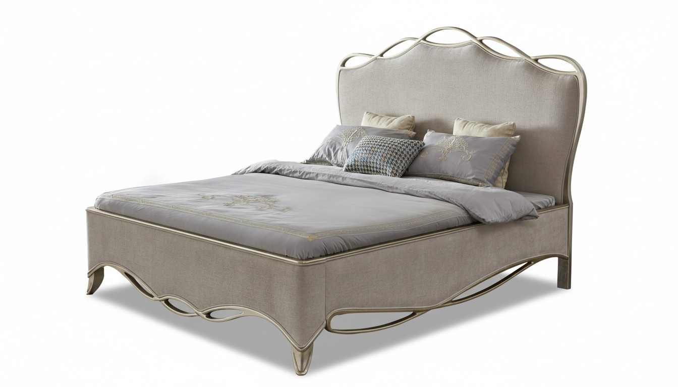 Design Textil Bett Luxus Polster Betten Doppel Schlafzimmer 180x200 Moderne Neu