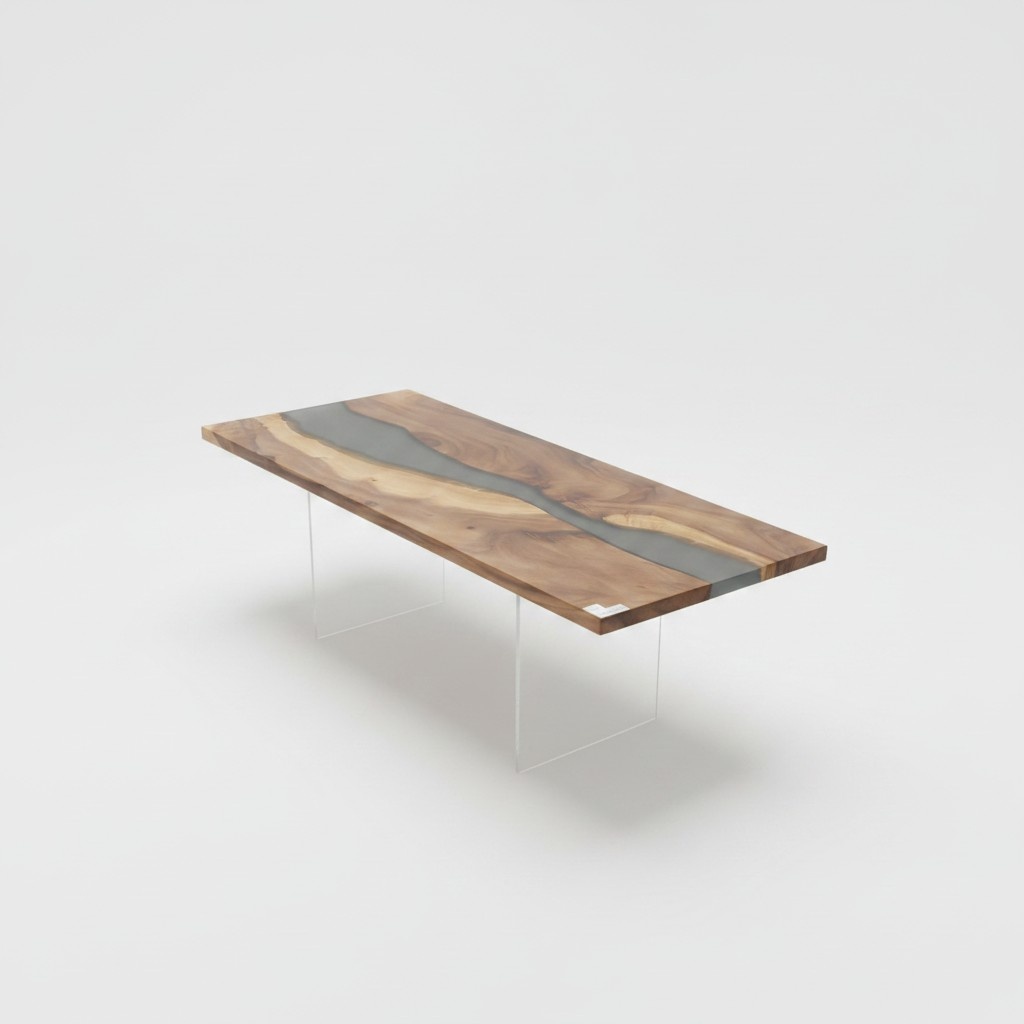 Design Tisch Moderne Meer Fluss Möbel Tische Esstisch Epoxid Harz Ozean