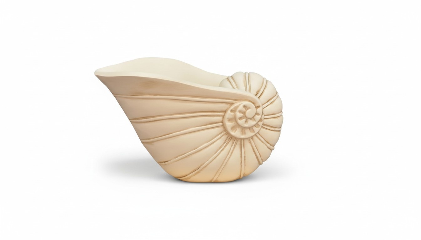 Design Vase Vasen Schale Obst Schalen Dekoration Muschel Deko Tisch