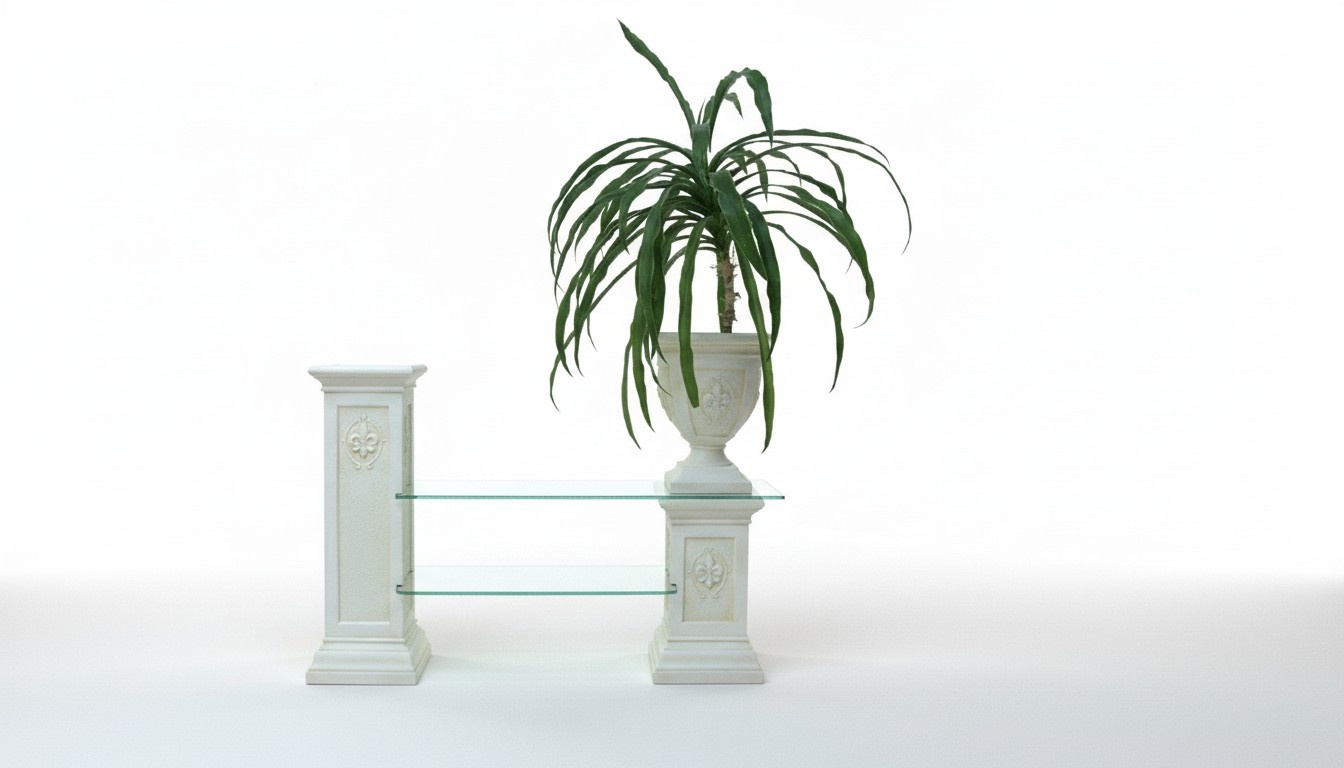 Design Vitrine Regal Glas Säule Schrank Vitrinen Regale Schrank Wohnzimmer